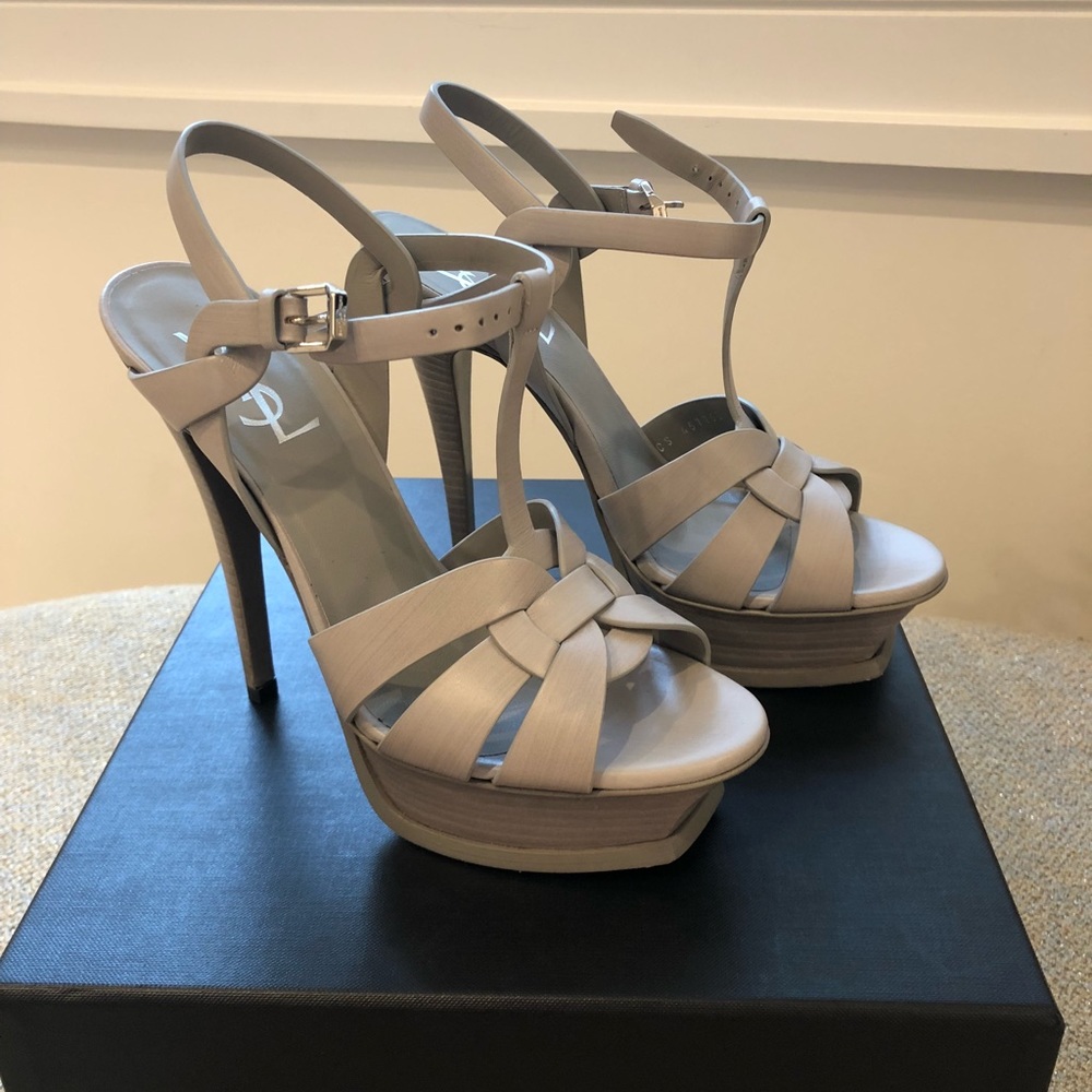 Barely Worn Saint Laurent Tribute Sandal
